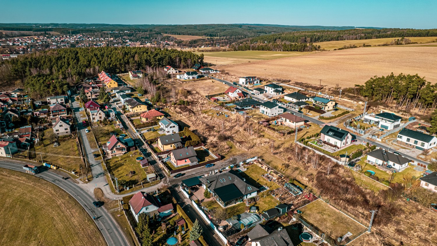 Prodej stavebního pozemku 675 m² Třemošná